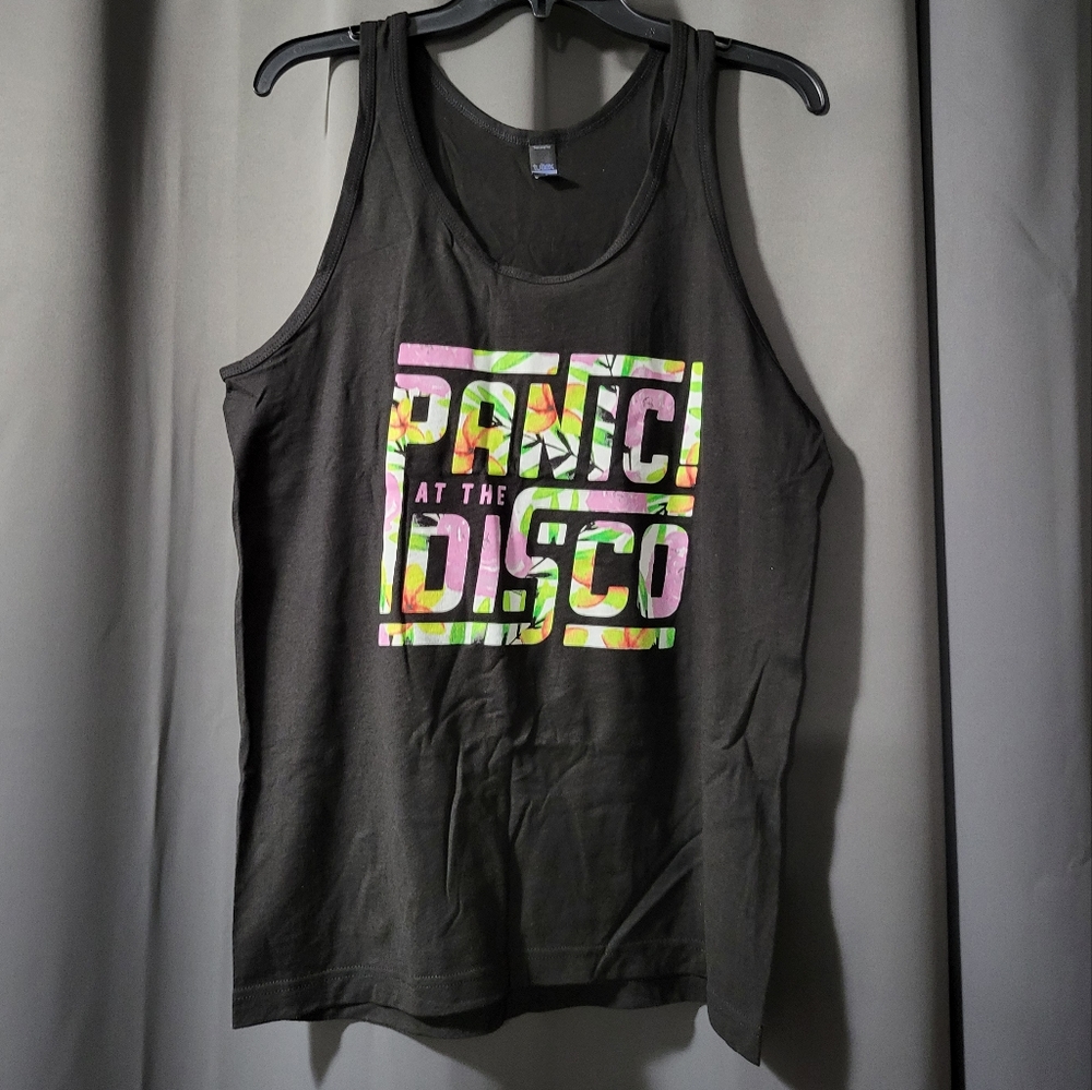 Panic! At The Disco Floral Tank Top